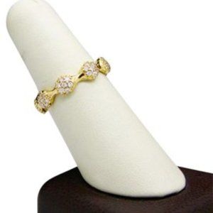 Pandora gold plated ring.